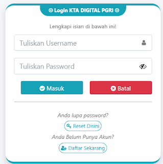 Register PGRI Raub Kepri - Persatuan Guru Republik Indonesia Cabang Raub Kepri
